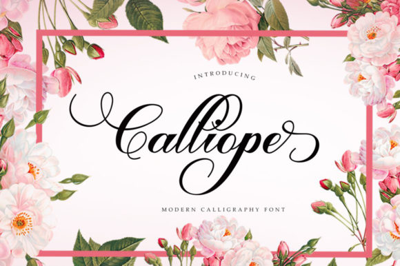 Calliope Script: The Modern Calligraphy Font for Elegant Designs