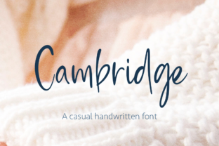 Cambridge Script: A Handmade Font for Authentic Design