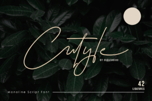 Cutyle Script: A Modern Signature Font for Authentic Branding