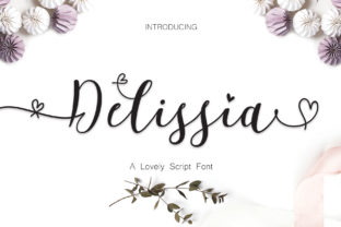 Delissia Script: A Modern Calligraphy Font for Elegant Projects