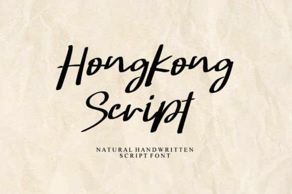 Give Your Projects a Human Touch with Hongkong Script