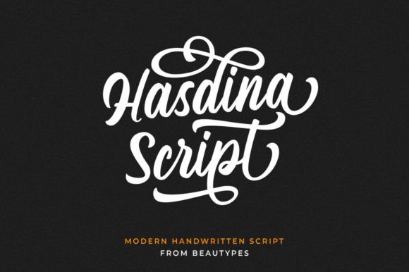 Hasdina Script: Vintage Charm for Modern Branding