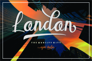 London Script: The Handcrafted Typeface for Authentic Design