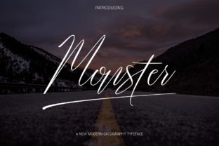 Monster Script: The Calligraphy Font That Feels Like Your Best Handwriting