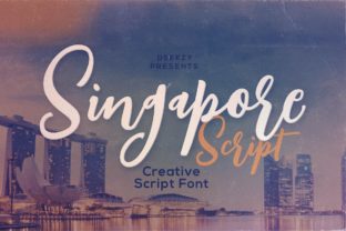 Singapore Script: A Playful Brush Font for Modern Design
