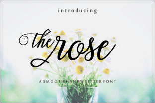 The Rose Script: A Smooth Handwritten Font for Elegant Designs